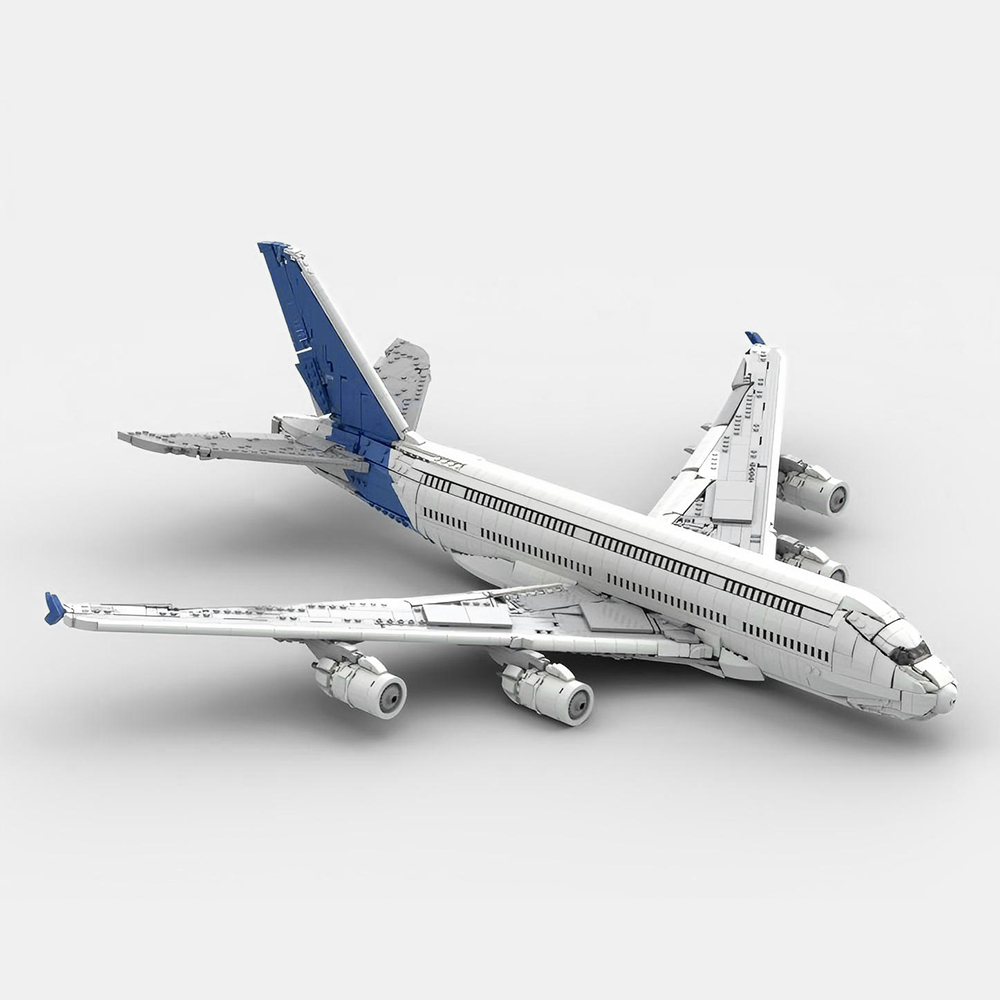 Model Kit Paint Set - MOC A380 공장 도색 민간 항공기