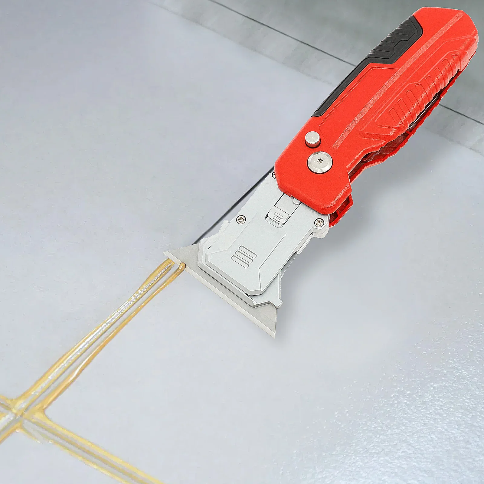 Seam Scraper Tool - 접착제 제거 스크레이퍼 접이식 삽 글루