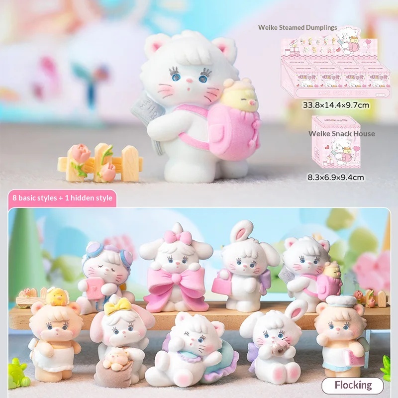 Model Kit Resin - 핫 8개/세트 MIKKO 미니 펫 블라인드