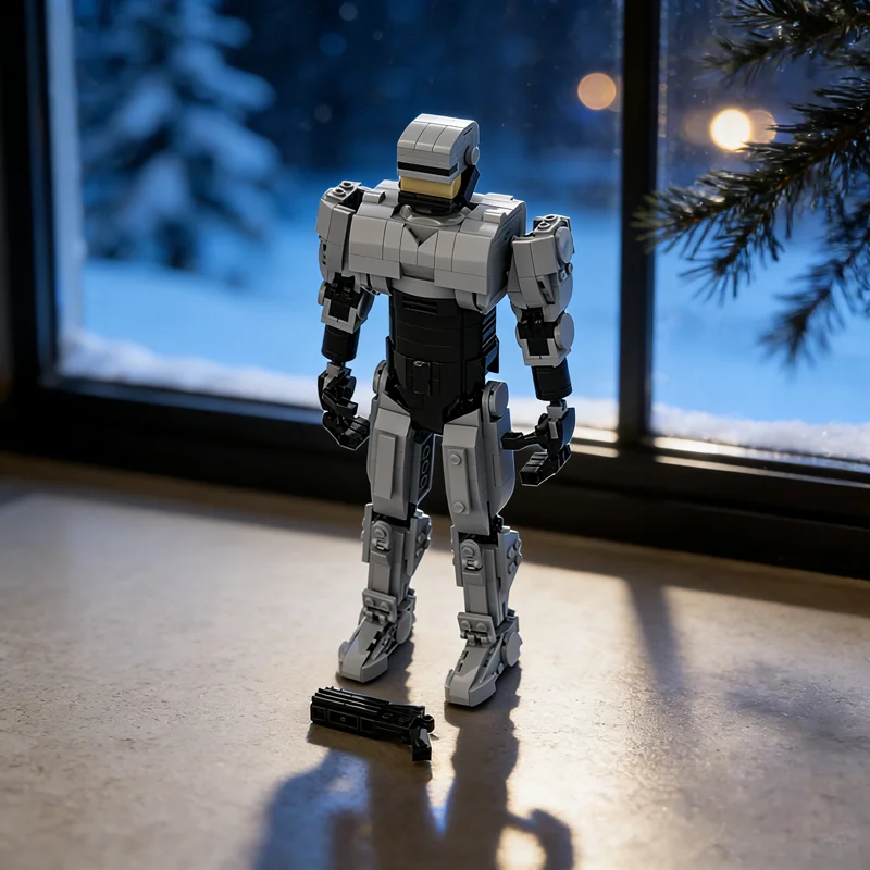 Model Kit Robocop - 522피스 MOC 로보캅 모델 빌딩 블록