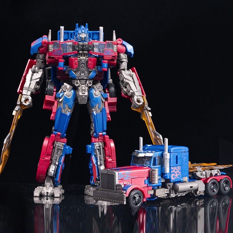 Model Kit Optimus - 변신 장난감 JiaLeHuang 8801 Optimus Prime