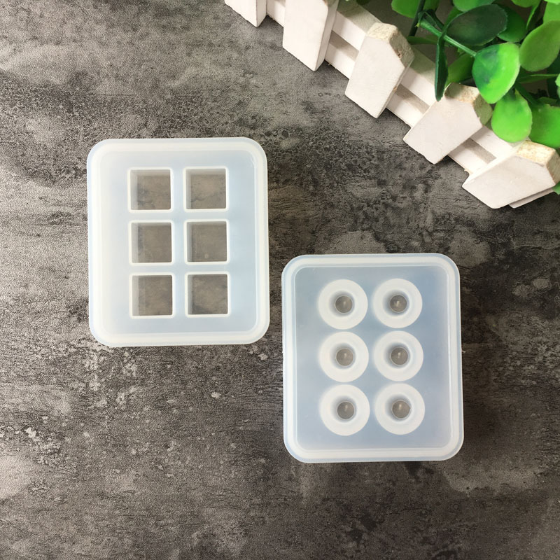 Model Kit Resin - 실리콘 몰드 큐브 볼 비즈, 6