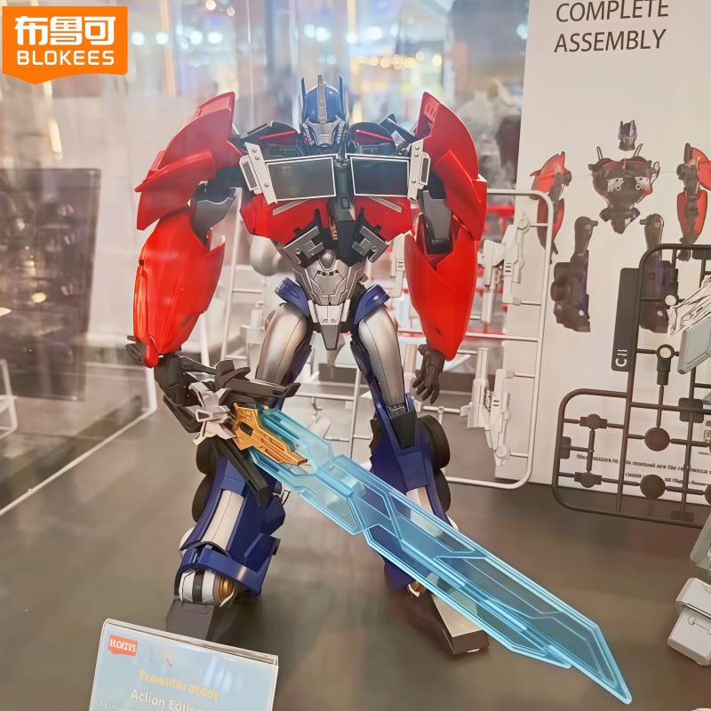 Model Kit Optimus - 블로키즈 트랜스포머즈 옵티머스 프라임 트랜스포머즈: 프라임