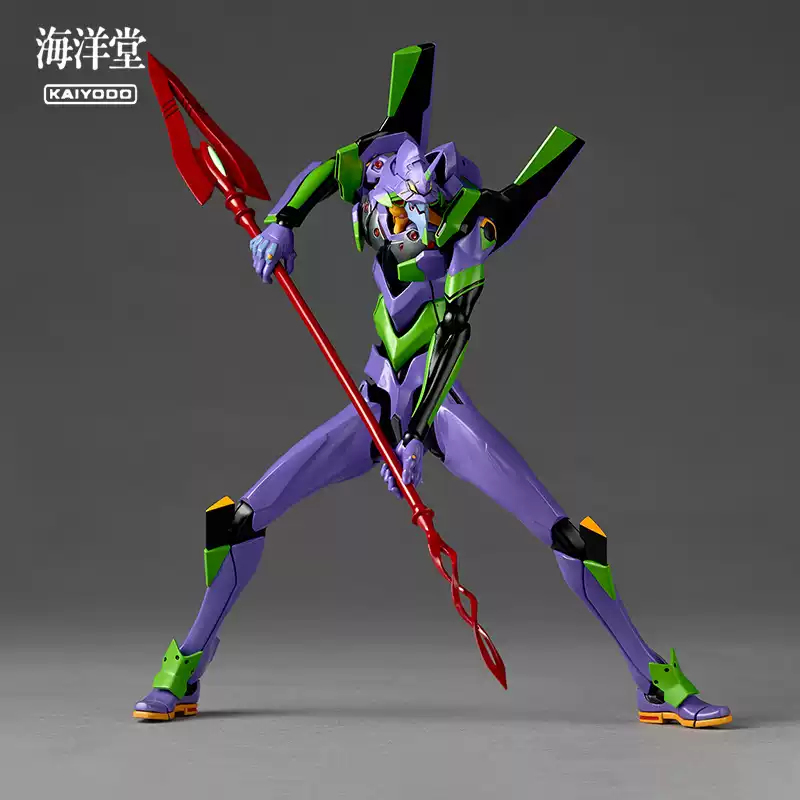 Model Kit Eva 01 - 재고 있음 오리지널 카이요도 레볼텍 어메이징