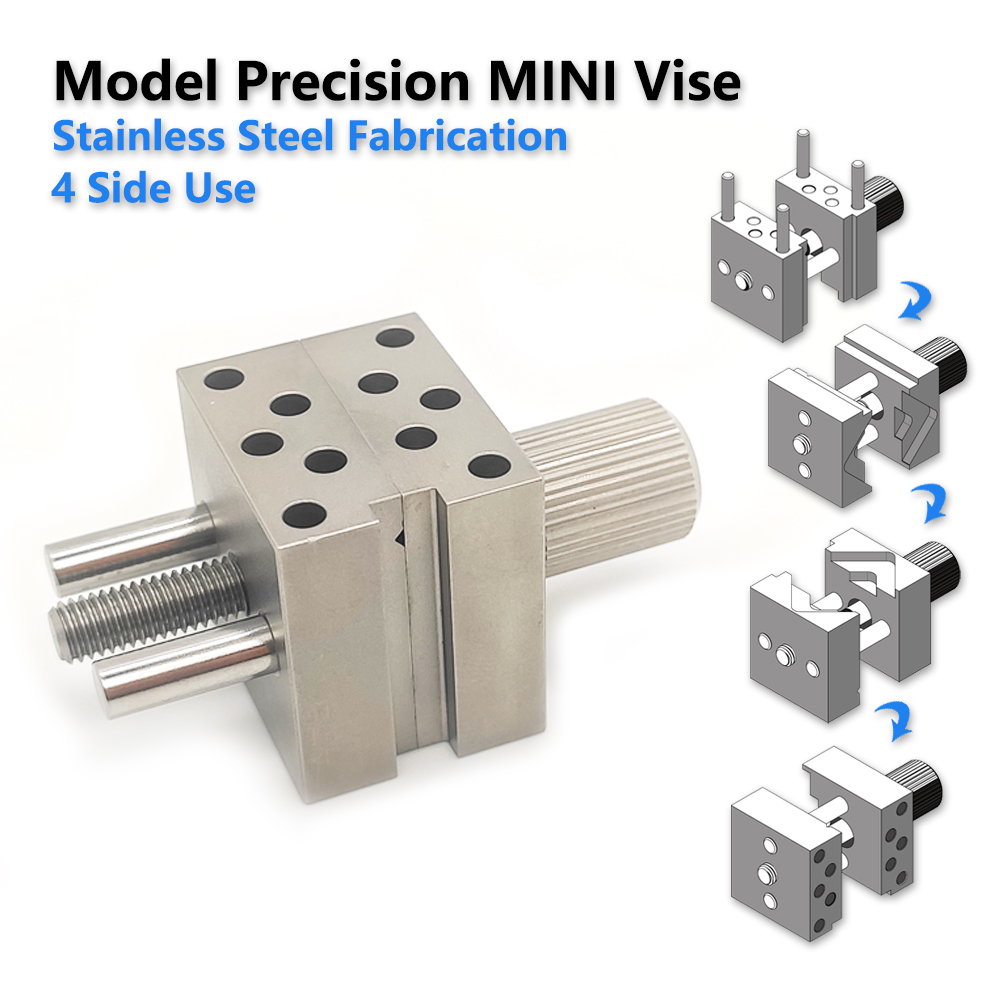 Model Kit Vise - 스테인레스 스틸 정밀 소형 바이스 핸드