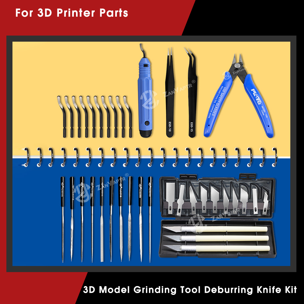 Model Kit Cutter - 3D 모델 연삭 도구 디버링 조각
