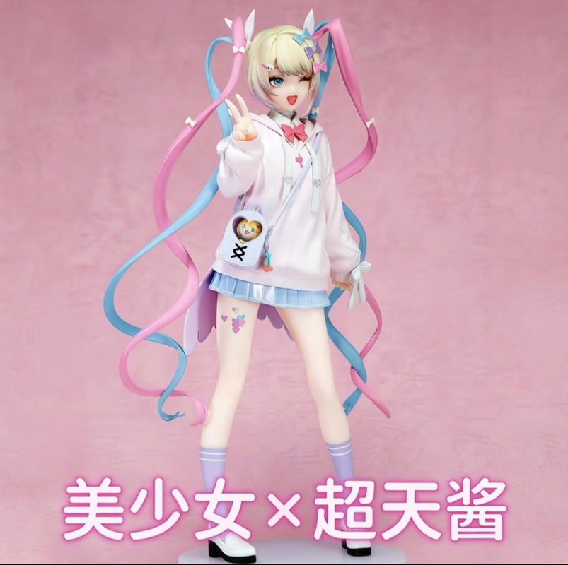 Model Kit Girls - 엔젤찬 한정판 애니메이션 소녀 GK 스태츄