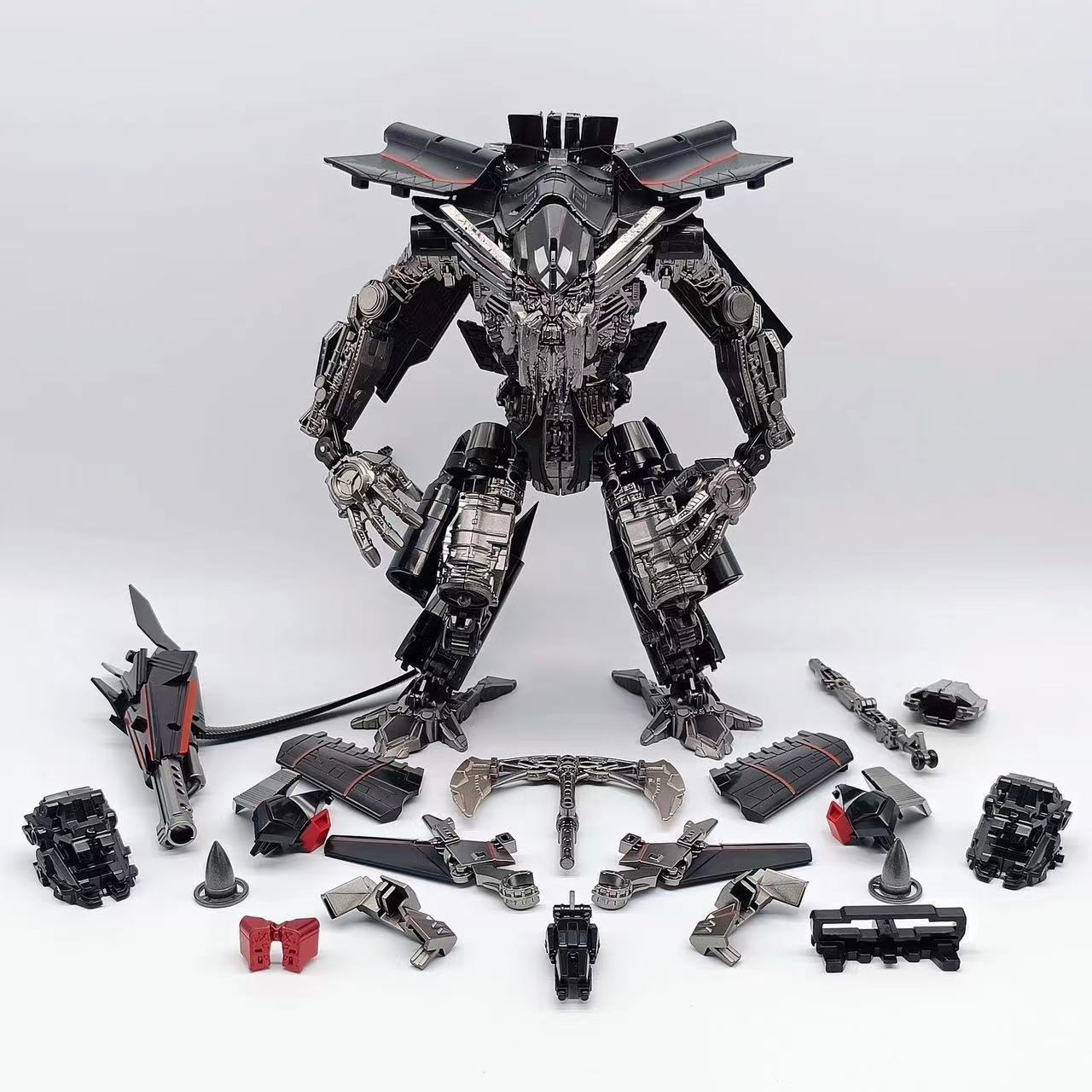 Model Kit Zoid - BAIWEI 제트파이어 스카이파이어 커맨더, 항공기로 변형