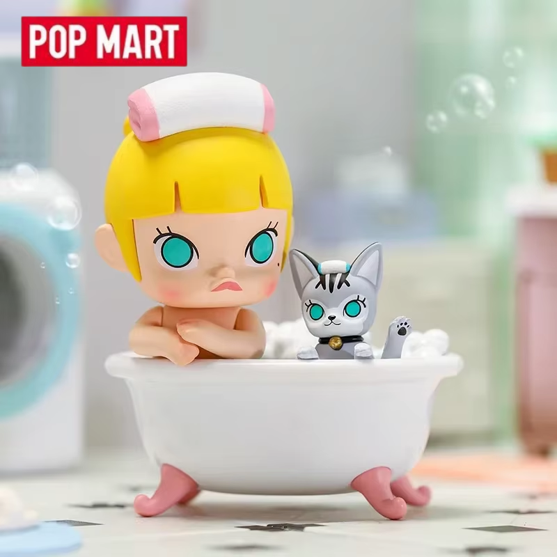 Model Kit Anime Girl - 팝 마트 몰리와 함께하는 지루한 하루