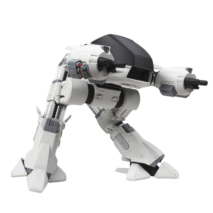 Model Kit Robocop - 3D 프린팅 ED-209 드로이드 로보캅 액션
