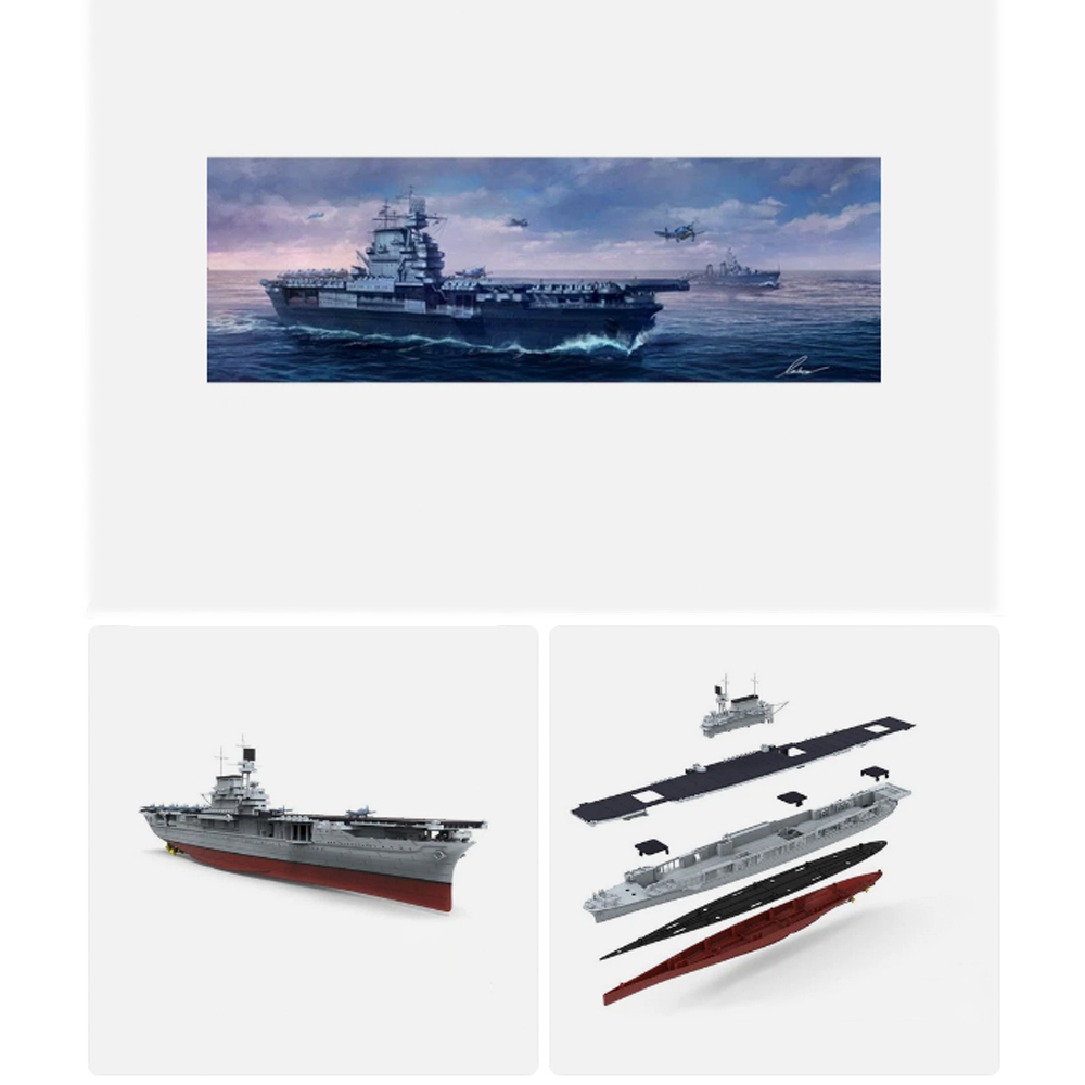 Model Kit Uss Enterprise - Meng PS005 1/48 스케일 미국 해군