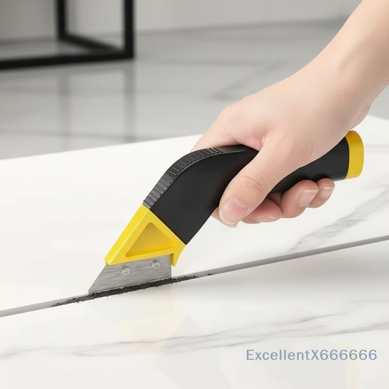 Seam Scraper Tool - 세라믹 그라우트 제거용 수공구, 날카로운 스테인리스