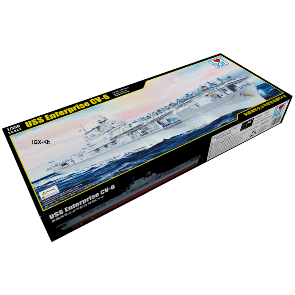 Model Kit Uss Enterprise - MERiT 65302 1/350 스케일 USS CV6