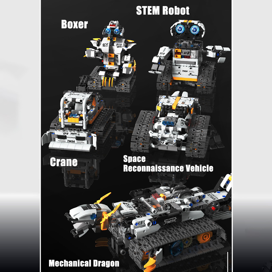 2024 테크니컬 RC 변환 지능형 로봇 빌딩 블록,  - Model Kit Robocop 리뷰 및 가격