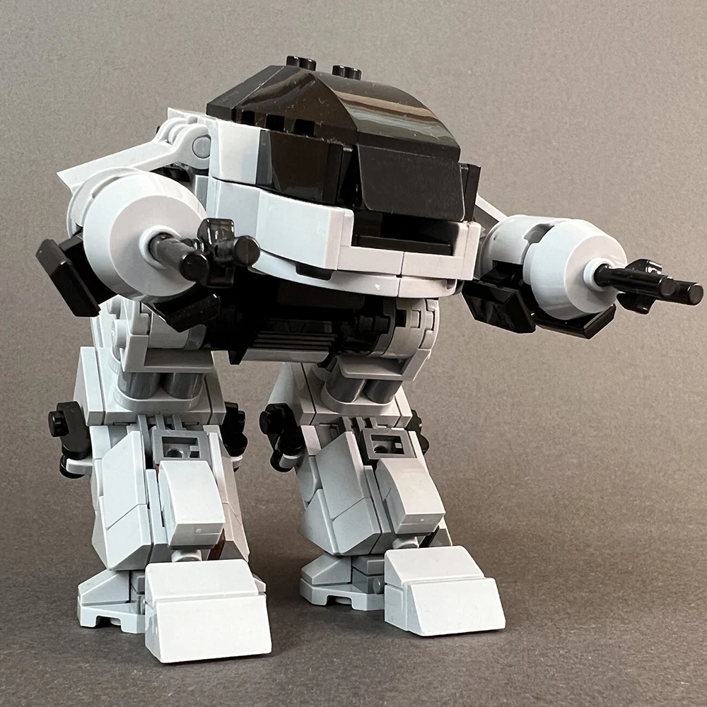MOC 기계 전쟁 정책 메카 RoboCoped ED-2 - Model Kit Robocop 리뷰 및 가격