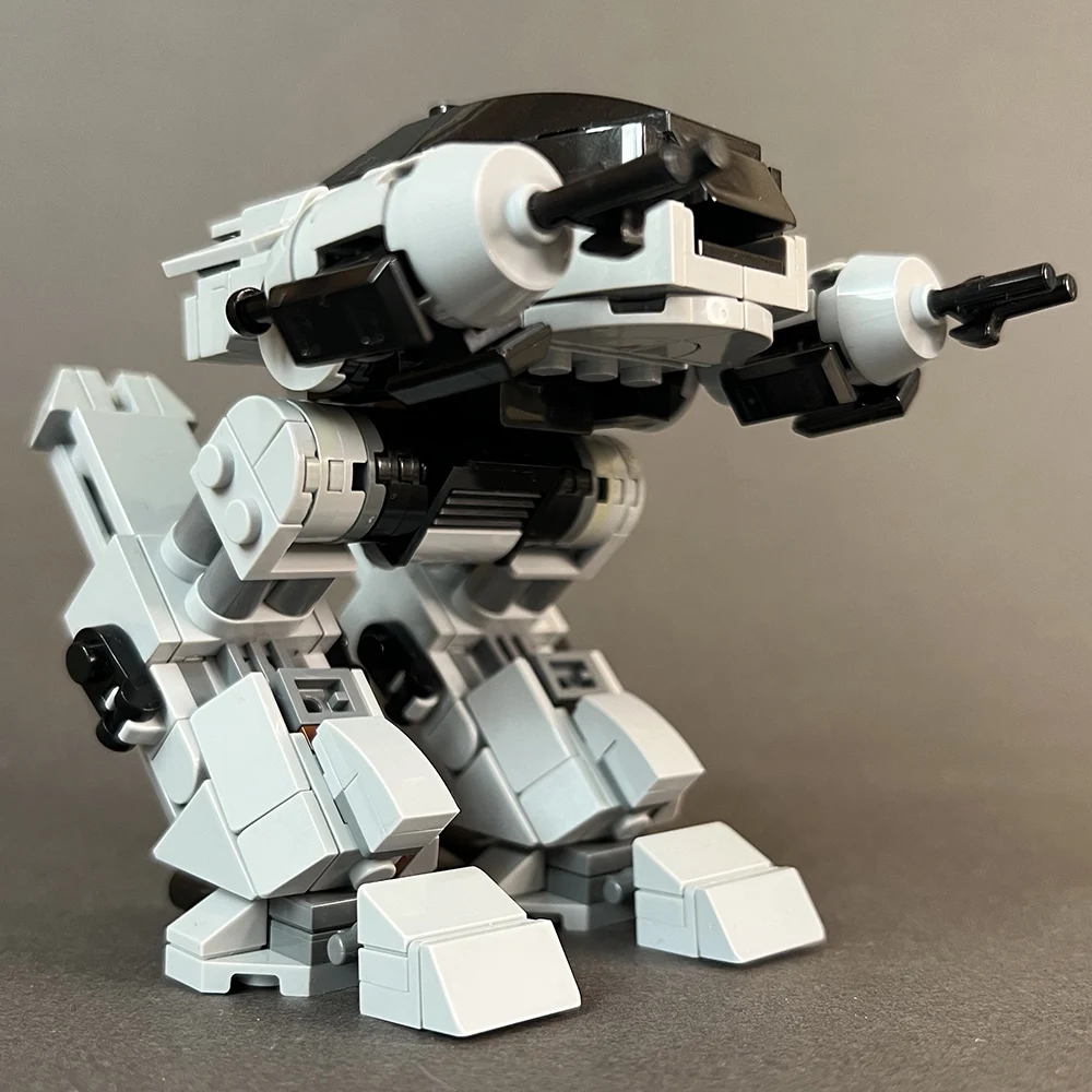 MOC 기계 전쟁 정책 메카 RoboCoped ED-2 - Model Kit Robocop 리뷰 및 가격