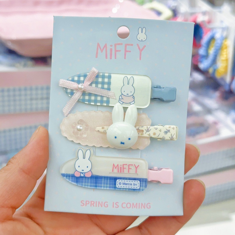 새로운 미피 토끼 앞머리 클립 심플하고 달콤한 사진 장 - Model Kit Girls 리뷰 및 가격
