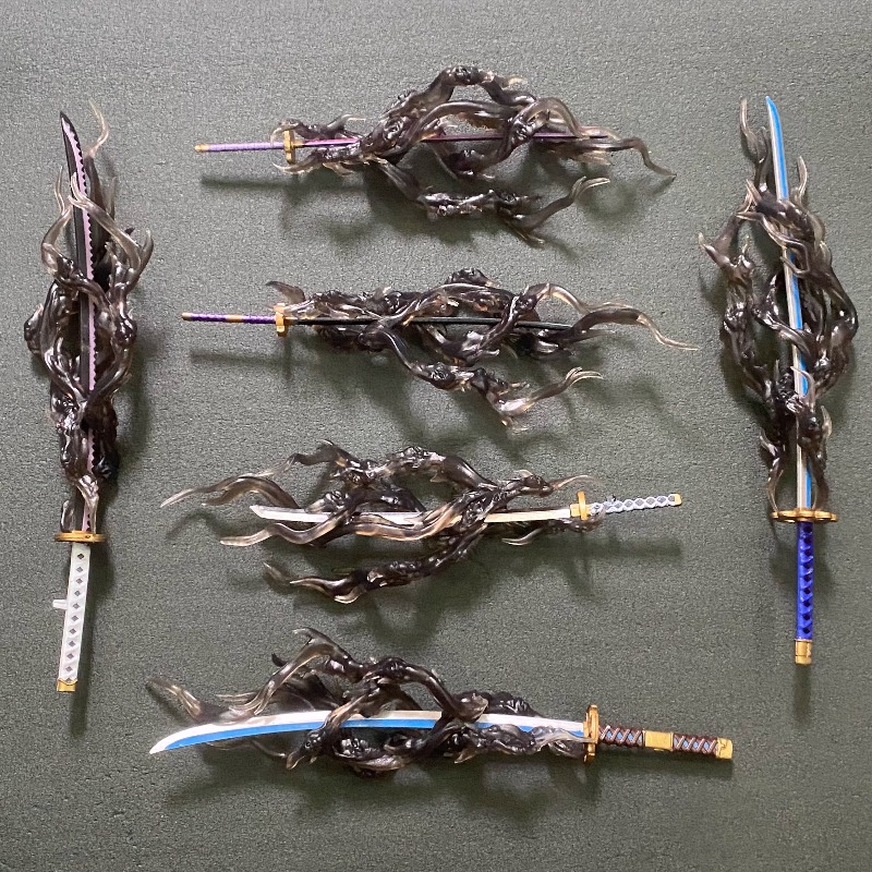 DIY 군인 액세서리 사무라이 불꽃 칼 특수 효과 마법 - Model Kit Zero 리뷰 및 가격