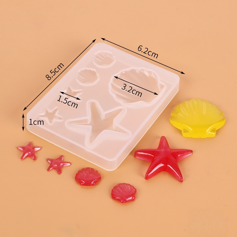 DIY 바다 테마 크리스탈 에폭시 레진 쉘 쥬얼리 펜던 - Model Kit Resin 리뷰 및 가격