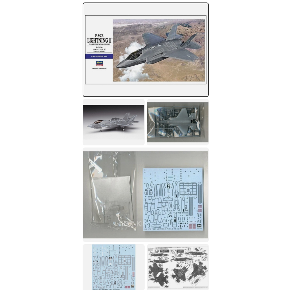 하세가와 01572 1:72 스케일 미국 F35 F-3 - Model Kit Hasegawa 리뷰 및 가격
