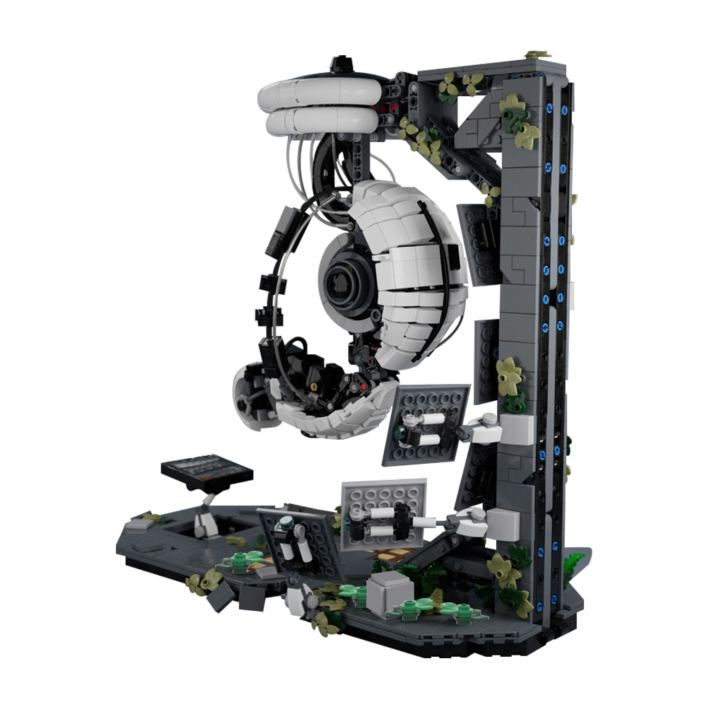 MOC 포털 2 GLaDOS 로봇 빌딩 블록 세트 암호 - Model Kit Robocop 리뷰 및 가격