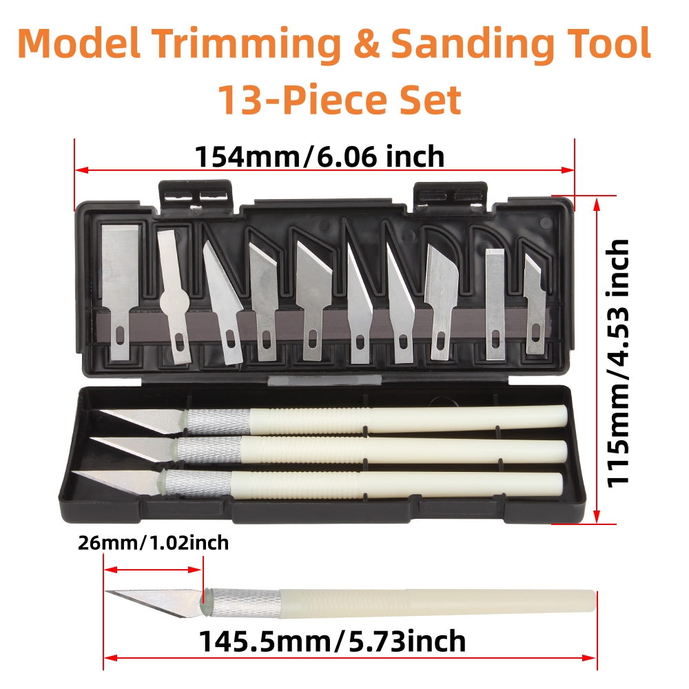 38개 3D 모델 연삭 도구 디버링 조각칼 키트 조각  - Model Kit Cutter 리뷰 및 가격