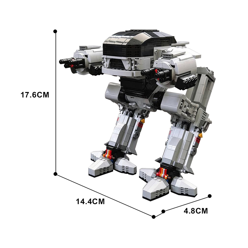 고브릭스 UCS 스케일 ED-209 로봇 모델 실행형  - Model Kit Robocop 리뷰 및 가격