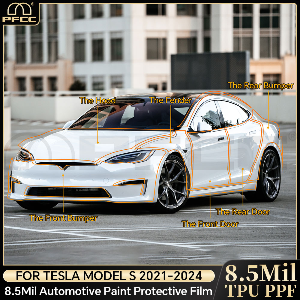 테슬라 모델 S 2021-2026용 PFCC TPU 자 - Logo Model Kit 리뷰 및 가격