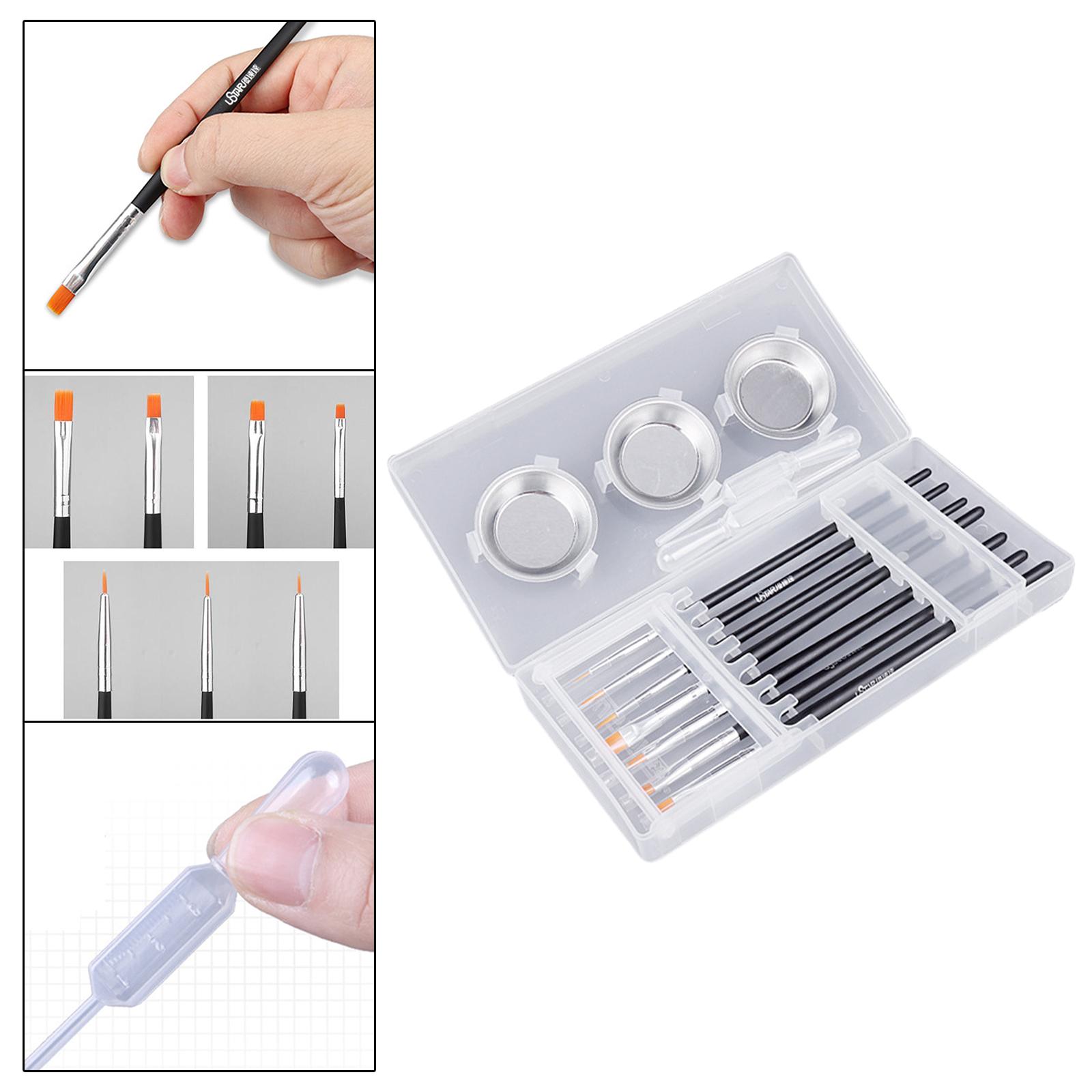 전문 페인트 브러쉬 팔레트 키트(7개의 나일론 팁 브러 - Model Kit Paint Set 리뷰 및 가격