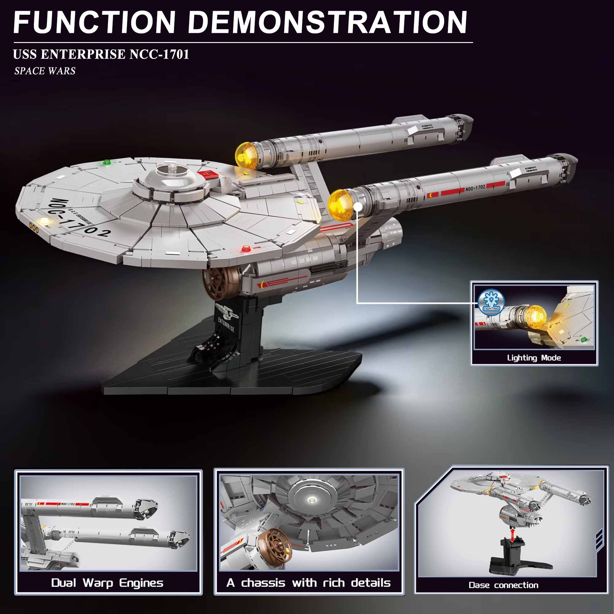 영화 게임 스타 트렉 USS 엔터프라이즈 NCC-170 - Model Kit Uss Enterprise 리뷰 및 가격