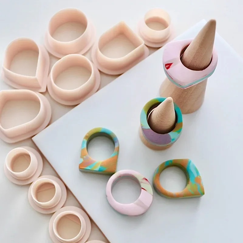 링 폴리머 클레이 커터 세트 개성 기하학 절단 금형 D - Model Kit Cutter 리뷰 및 가격