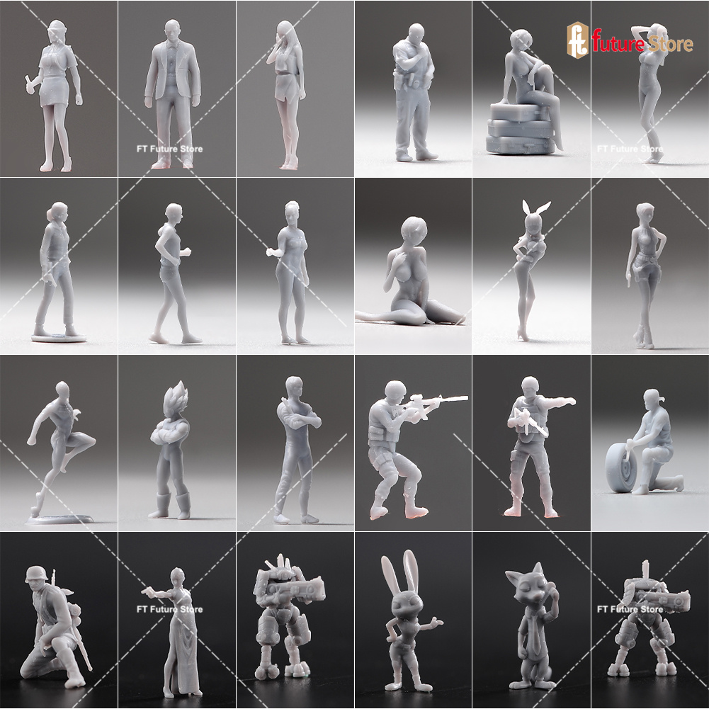 DIY 블라인드 박스 5/10개 세트 미완성 미니어처  - Model Kit Resin 리뷰 및 가격