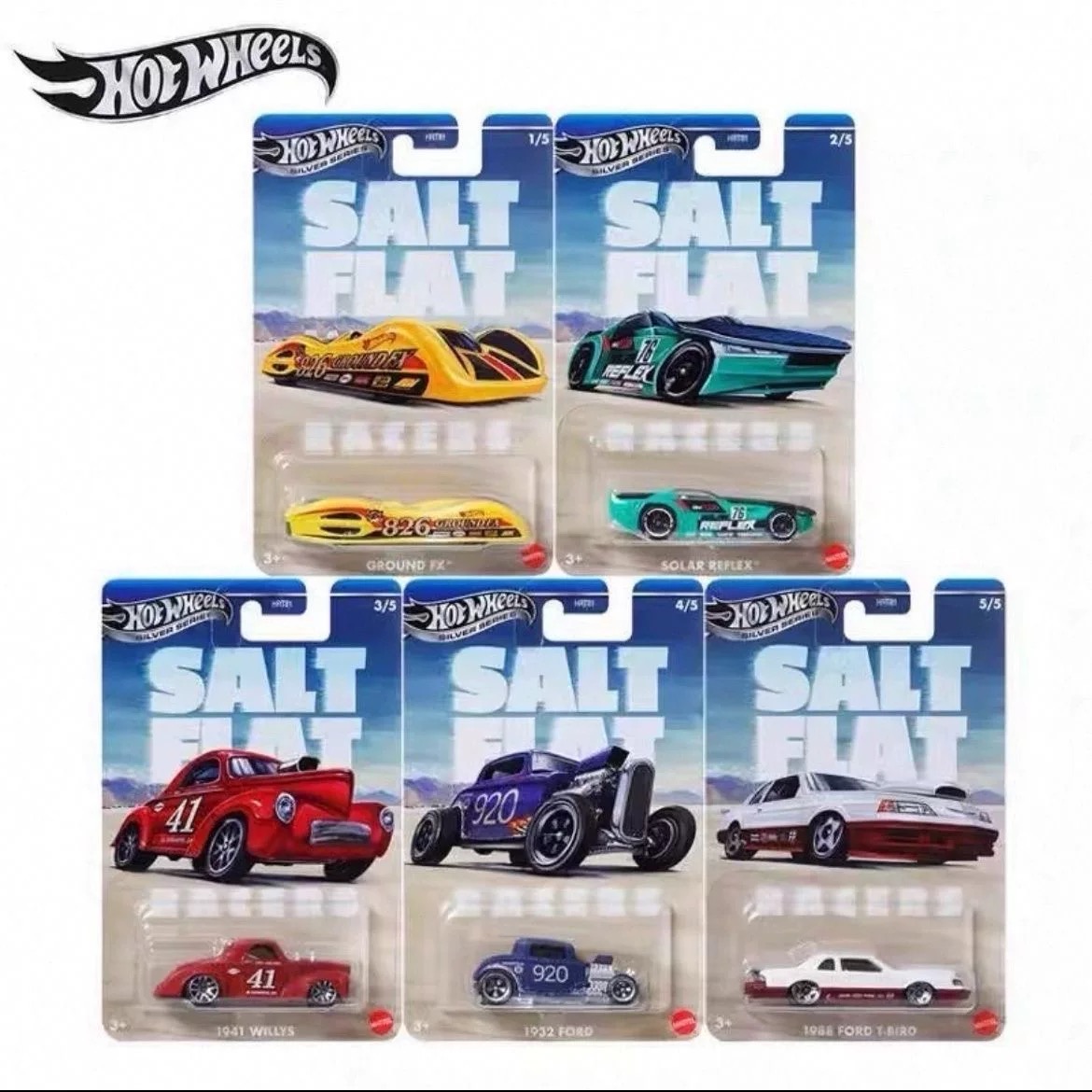핫휠 HRT81 솔트 플랫 레이서스 메르세데스 포르쉐  - Logo Model Kit 리뷰 및 가격