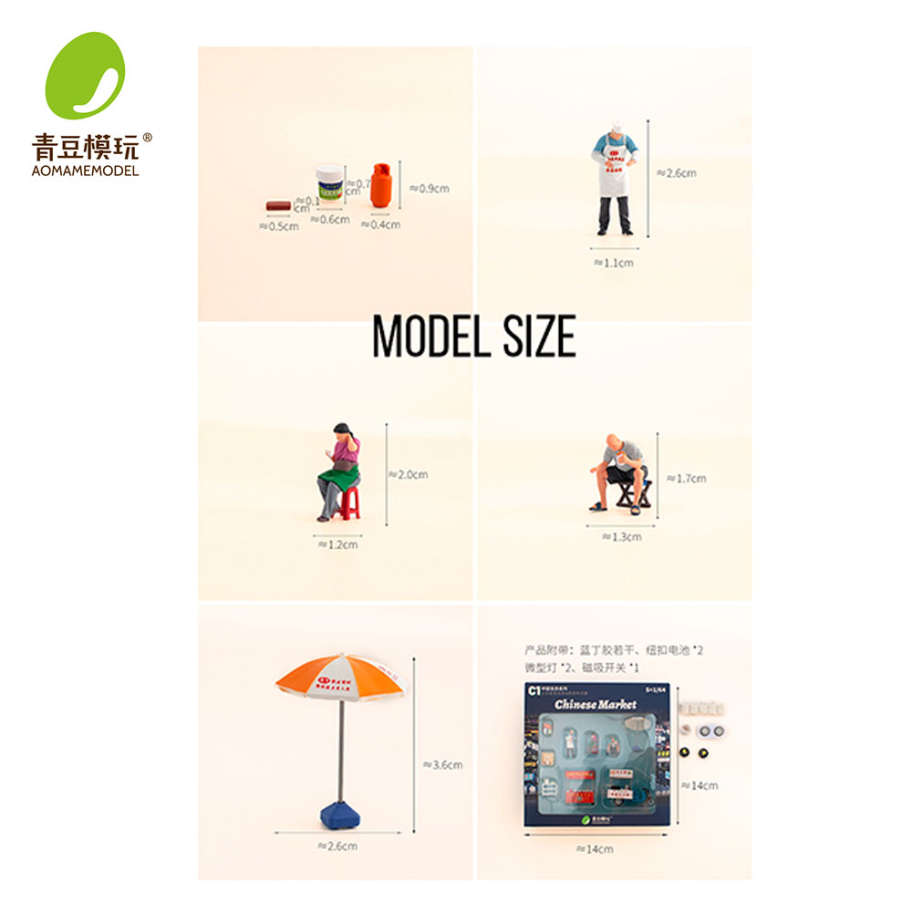1/64 나이트 마켓 모델 키트-고정밀 3D 프린팅 레 - Model Kit Resin 리뷰 및 가격