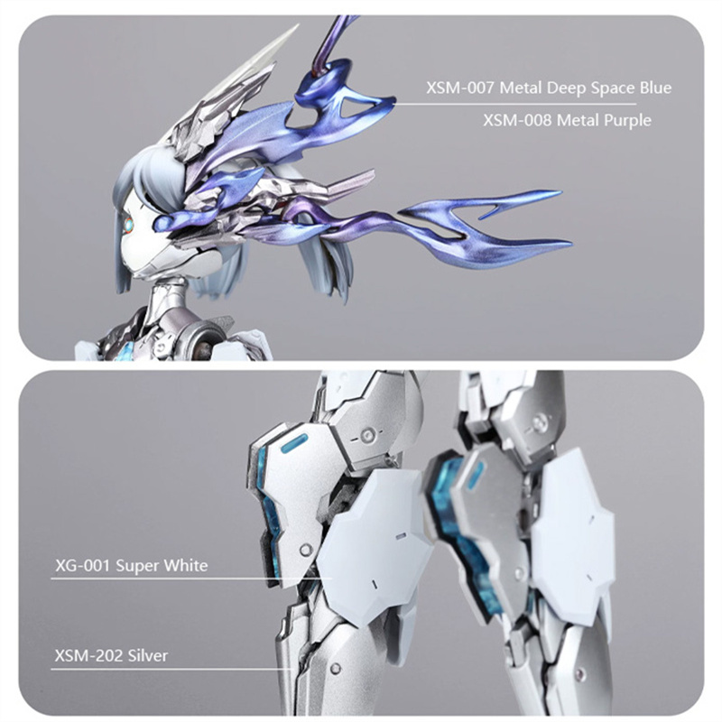 DSPIAE XSM 금속 수성 페인트 50ML 모델 취 - Model Kit Paint Set 리뷰 및 가격