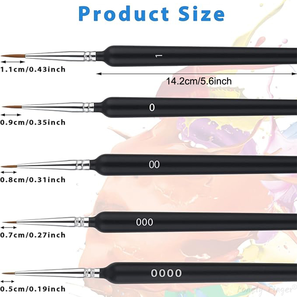 5/11Pcs 페인트 브러쉬 세트, 미니어처 페인팅을  - Model Kit Paint Set 리뷰 및 가격