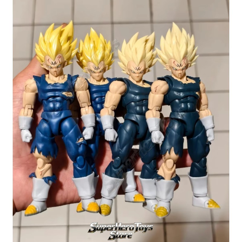 드래곤볼 SHF 슈퍼 사이야인 SSJ 마진 베지터 풀  - Model Kit Vegito 리뷰 및 가격